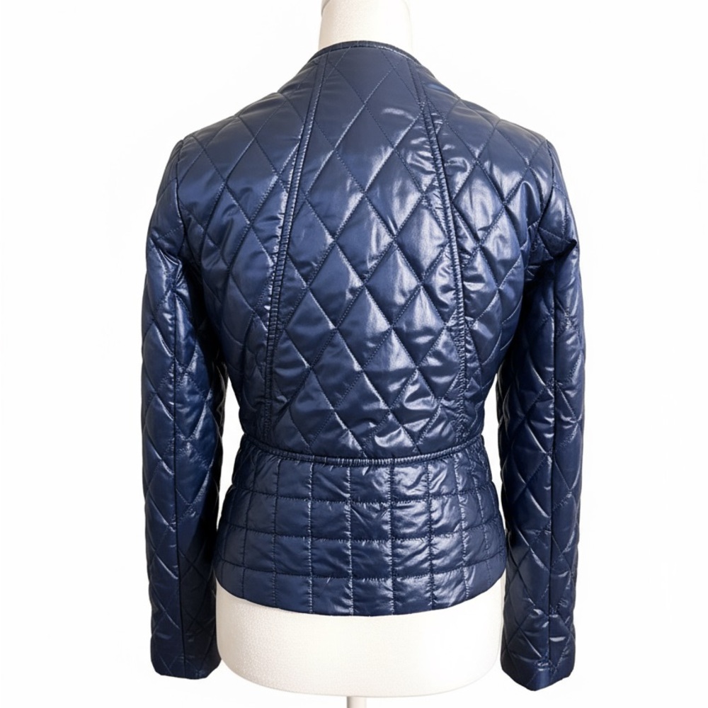 H&M Shiny Blue Jacket Size 6 - Picture 5 of 6